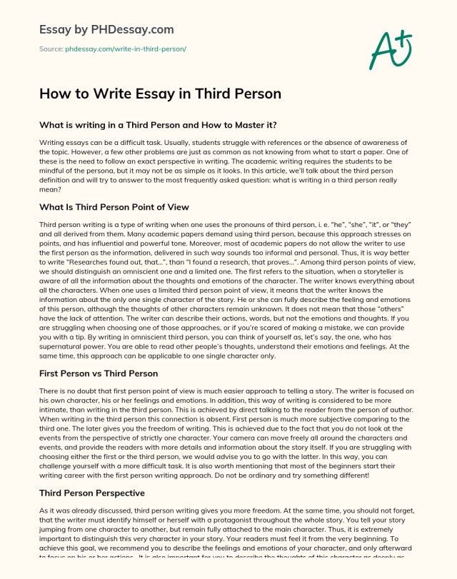 How to write essay paper image