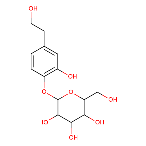 Showing dietary polyphenol Hydroxytyrosol 4Oglucoside PhenolExplorer