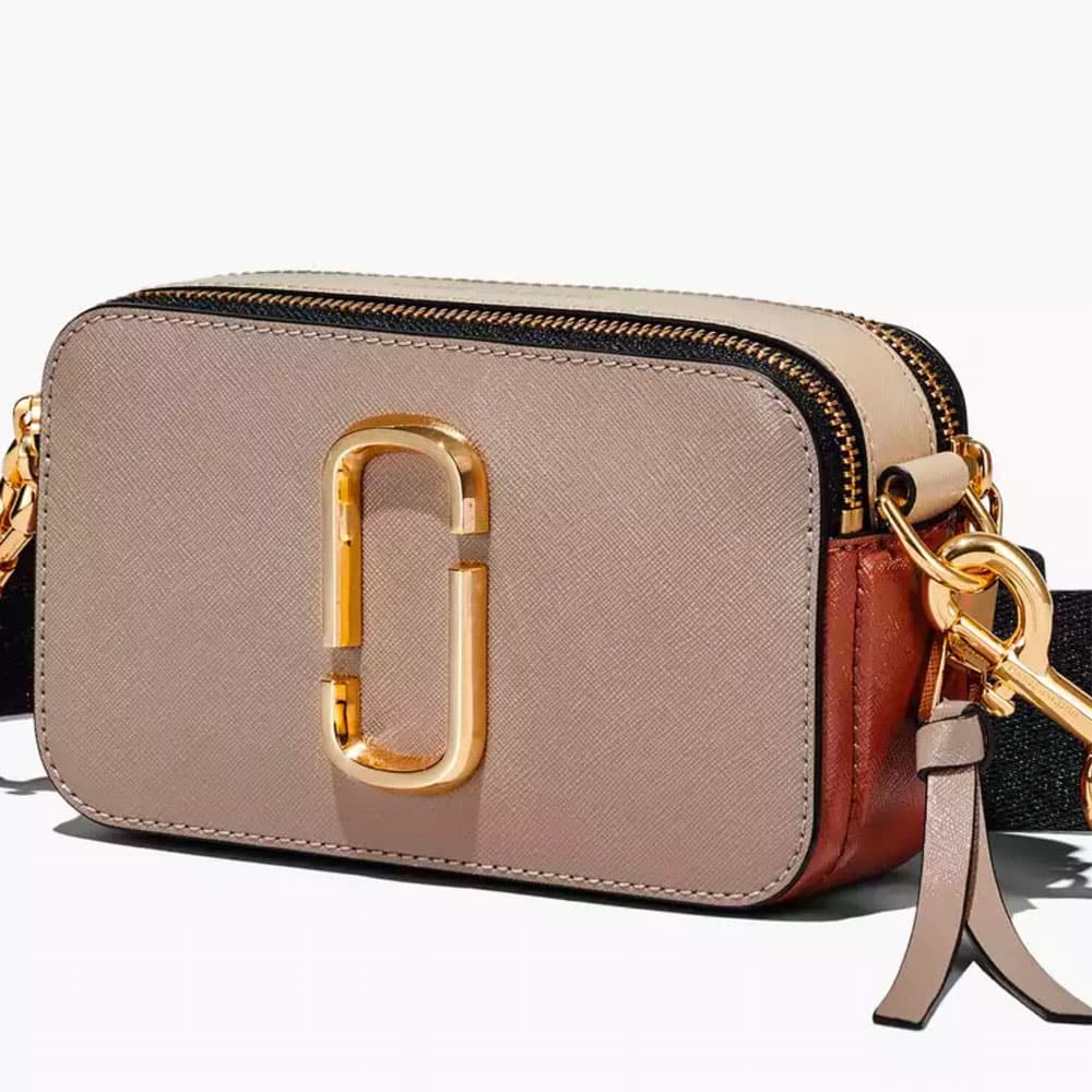 Marc Jacobs The Snapshot Bag, Cement Multi PHIGO FINE LUXURY