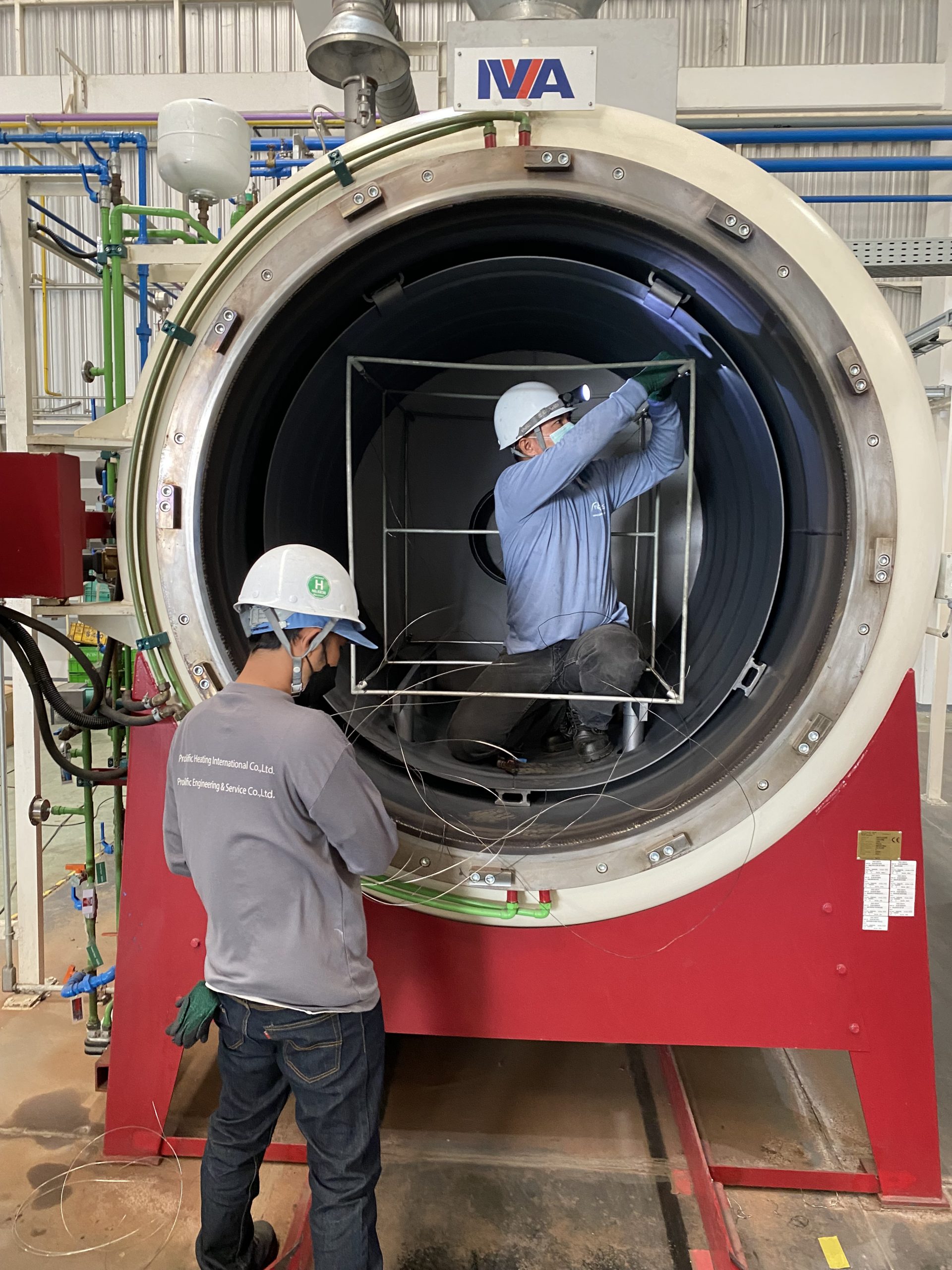 Preventative maintenance of vacuum furnaces. Prolific Heating