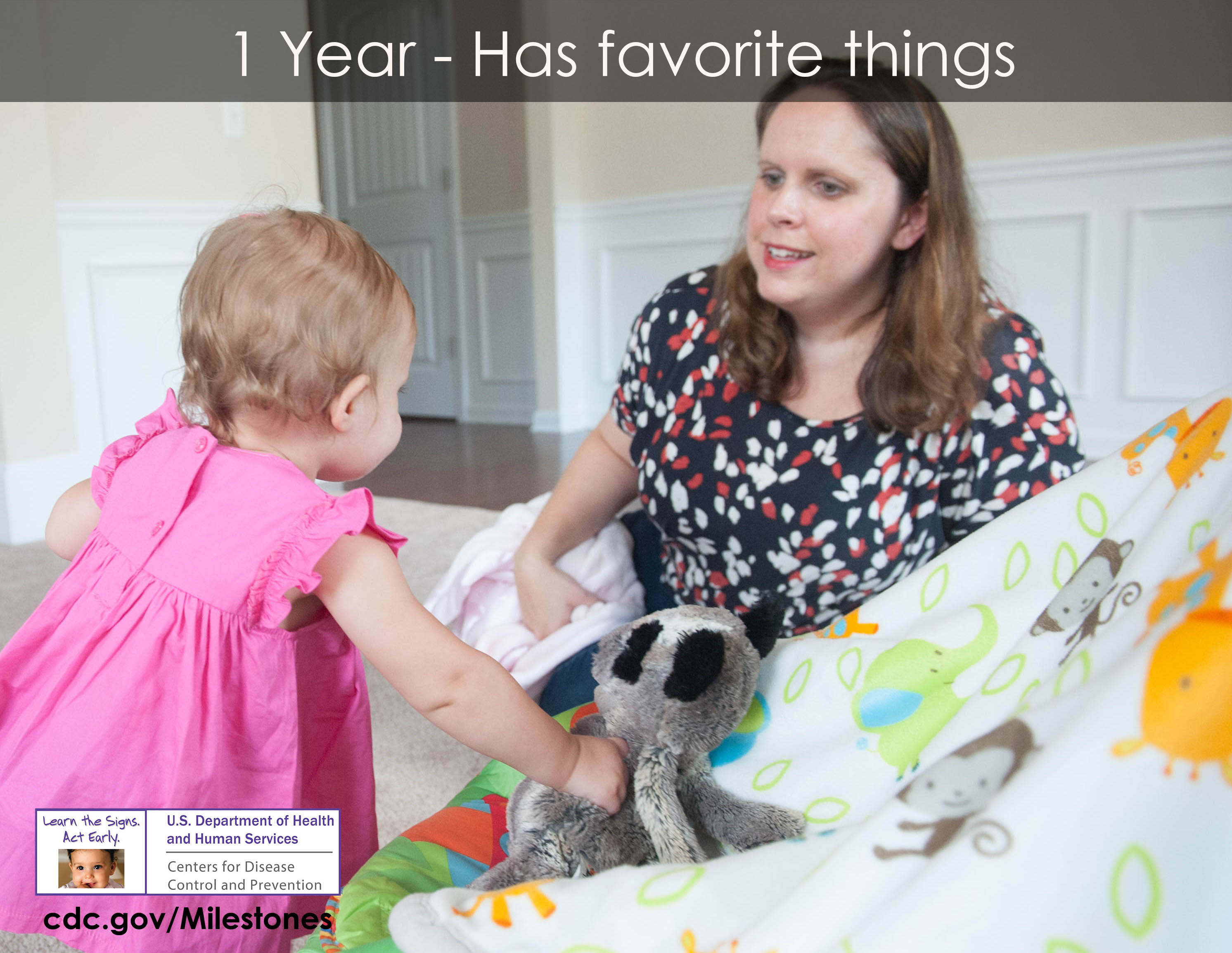 Important Milestones Your Baby By One Year CDC