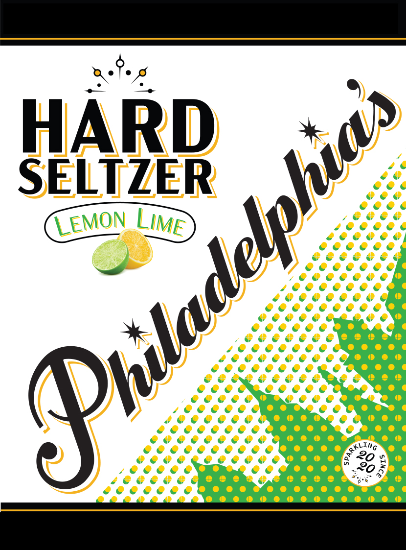 Philadelphia’s Hard Seltzer Lemon Lime Philadelphia Brewing Company