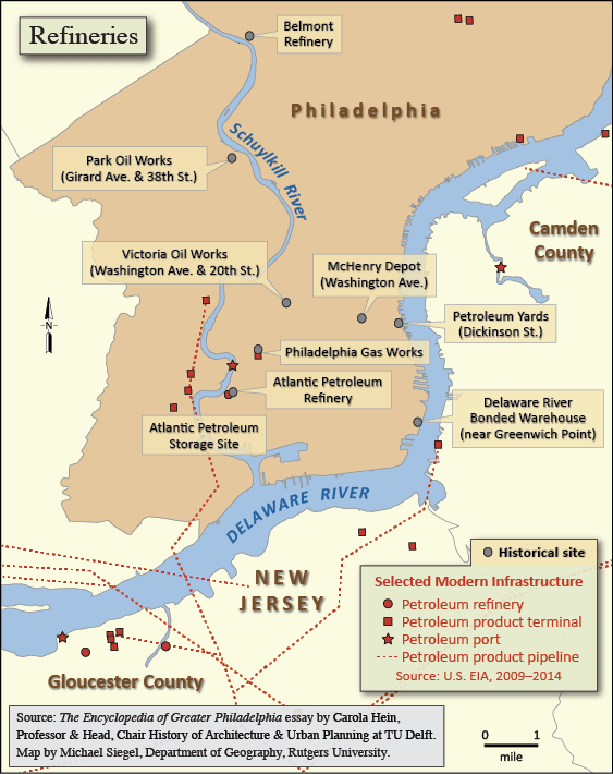 Encyclopedia of Greater Philadelphia Refineries (Oil)