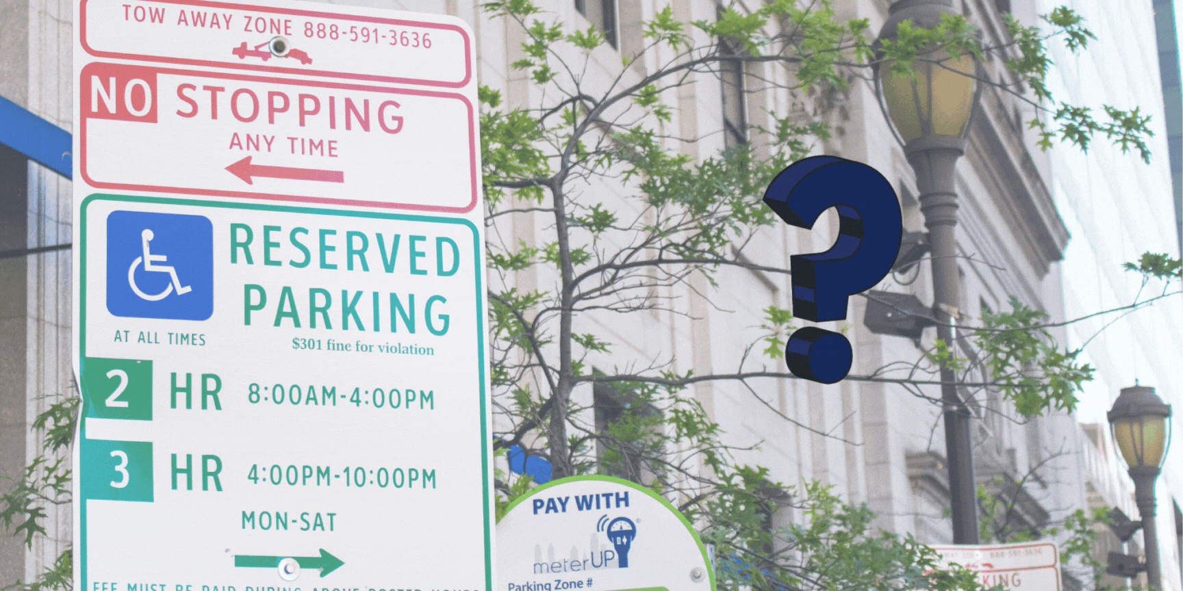Signs Who Handles What? The Philadelphia Parking Authority.