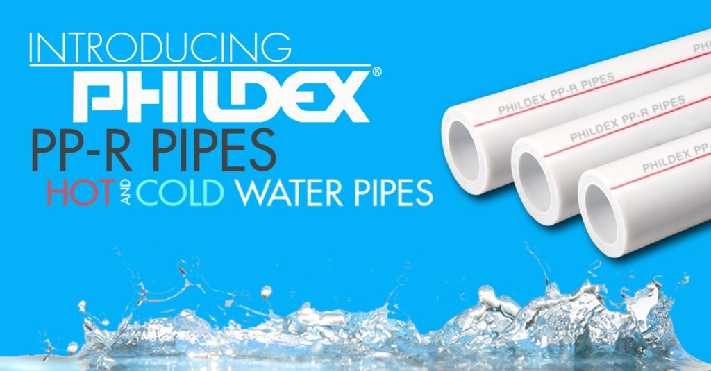 Introducing the Creative PHILDEX PPR Pipes Phildex Pipes