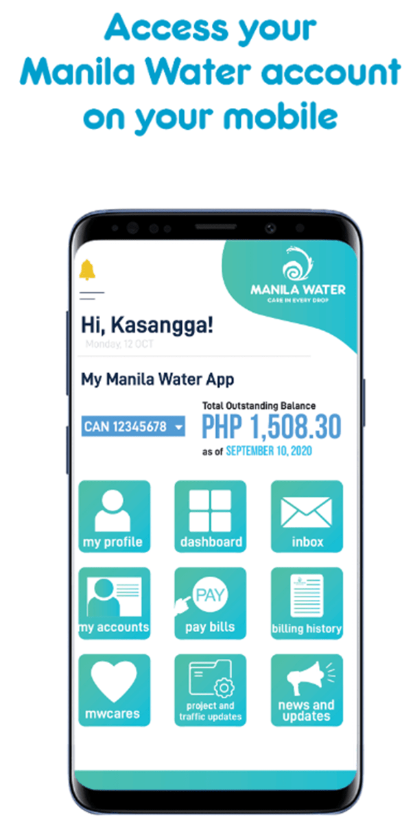 Manila Water App, Contact Information