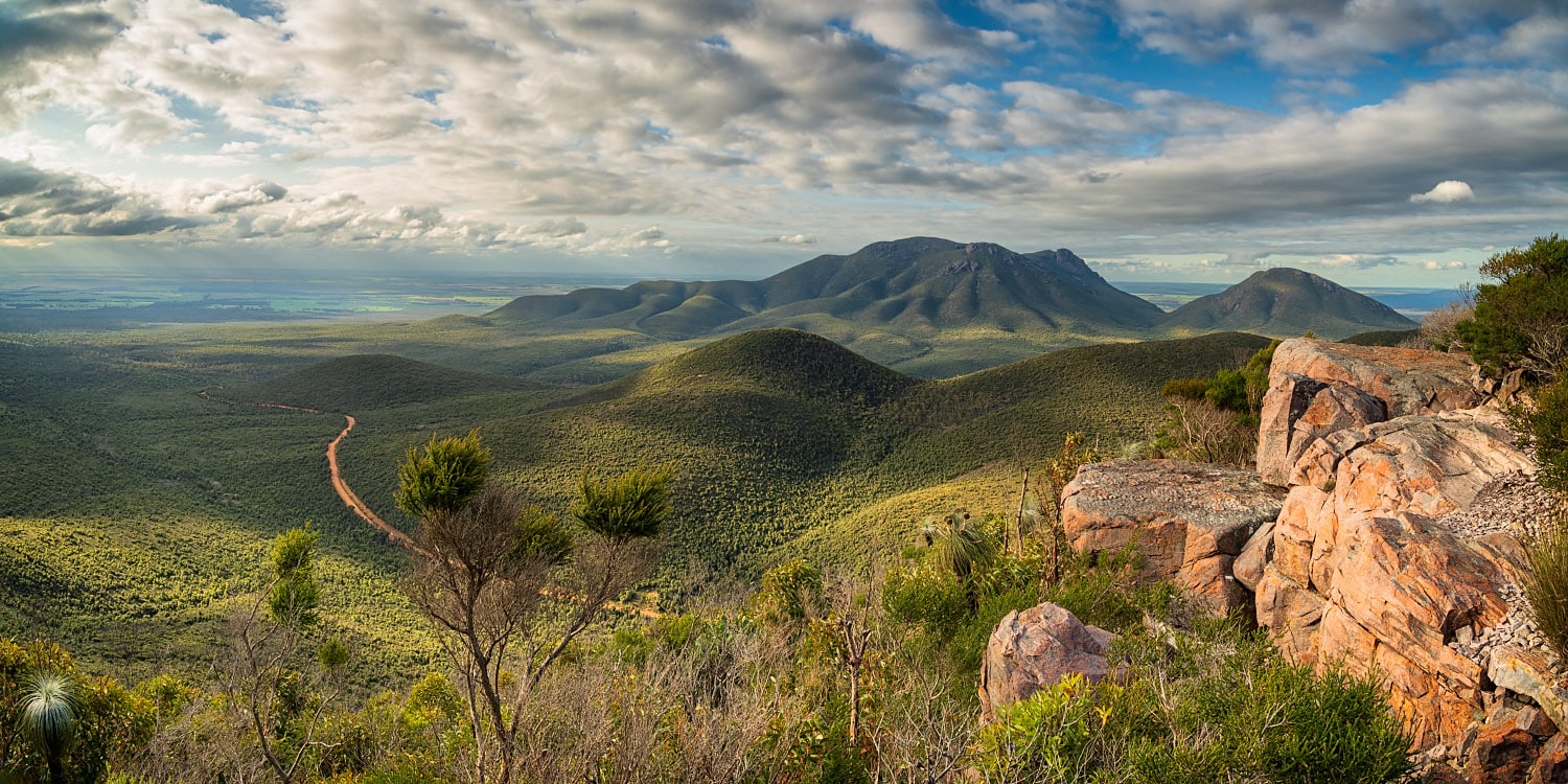 Mount Trio Stirling Ranges Photo and Canvas Prints Phil Hollett Gallery