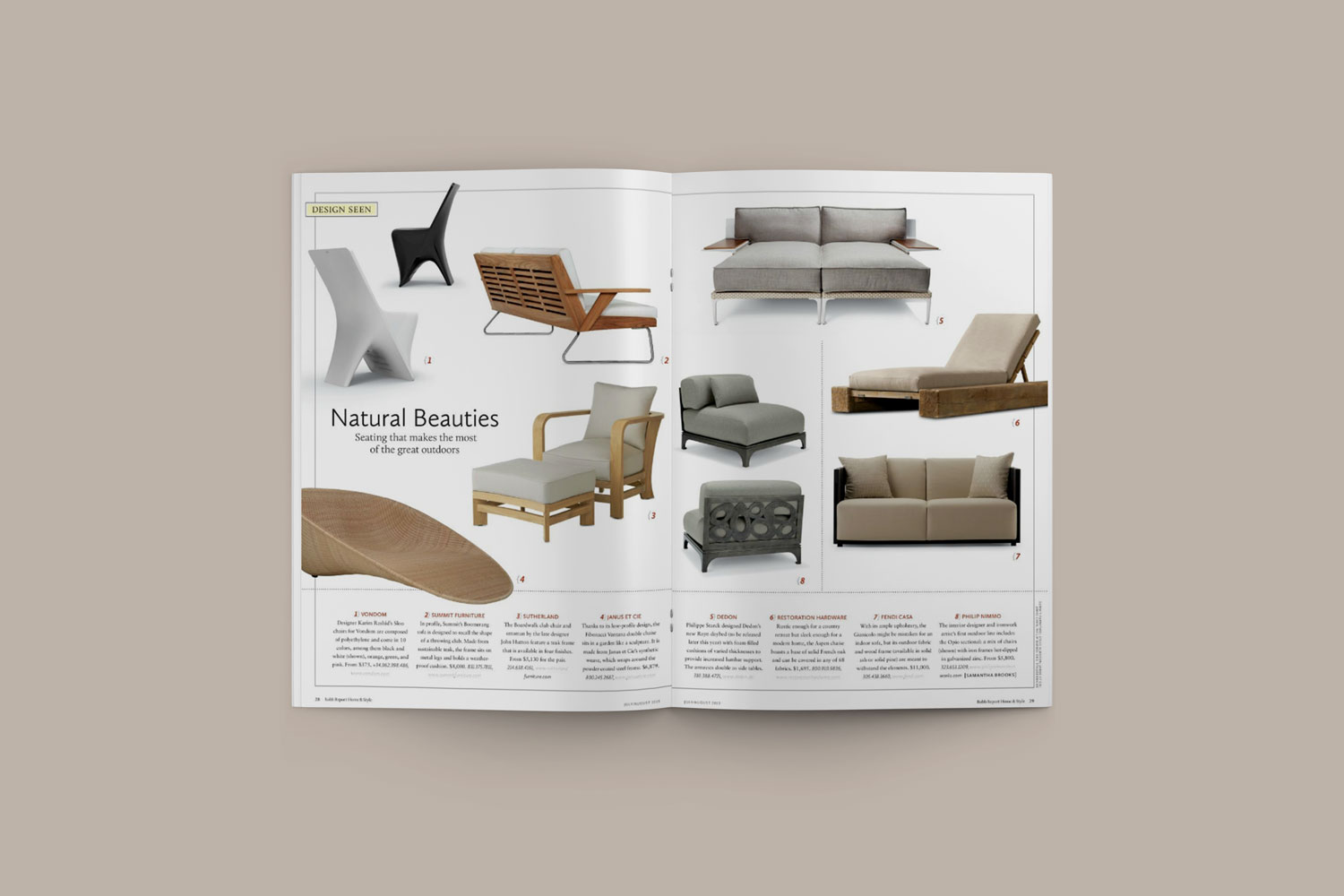 Robb Report Home & Style Philip Nimmo Design