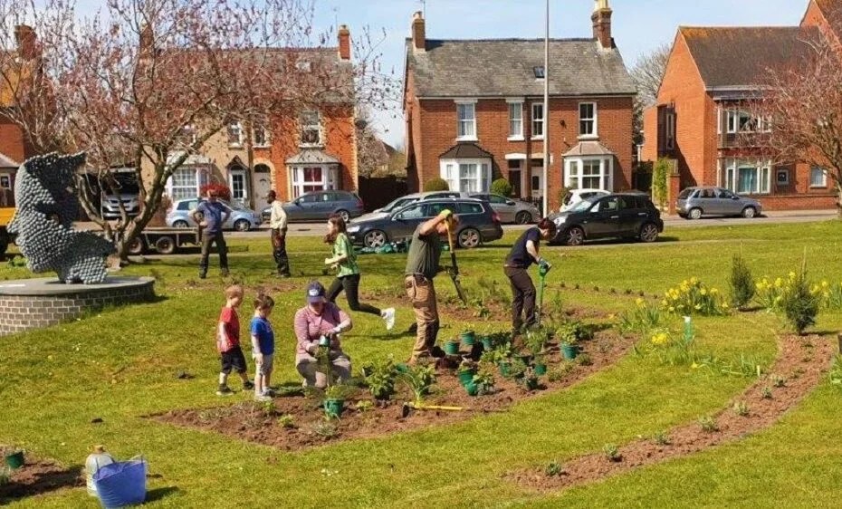New NHS Garden for Newbury Philippa Harper