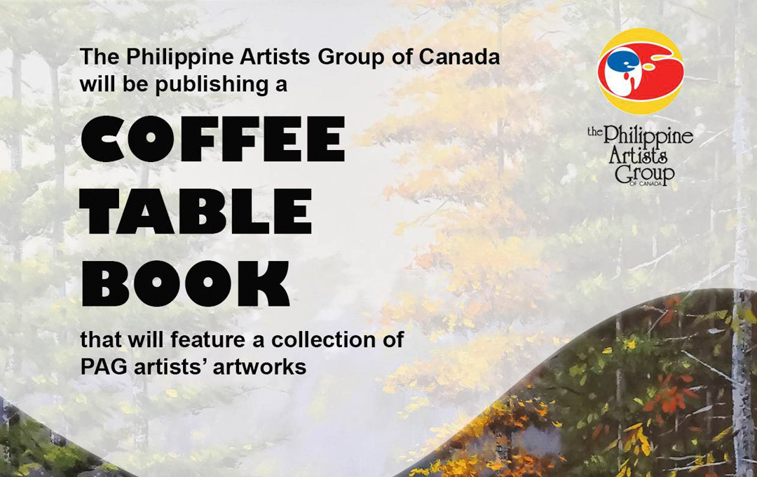 Coffee Table Book The Philippine Artists Group of Canada Philippine Artists Group of Canada