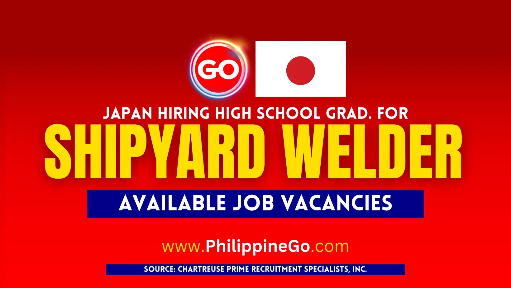 Shipyard Welder Job Vacancies in Japan 2024 Apply Now