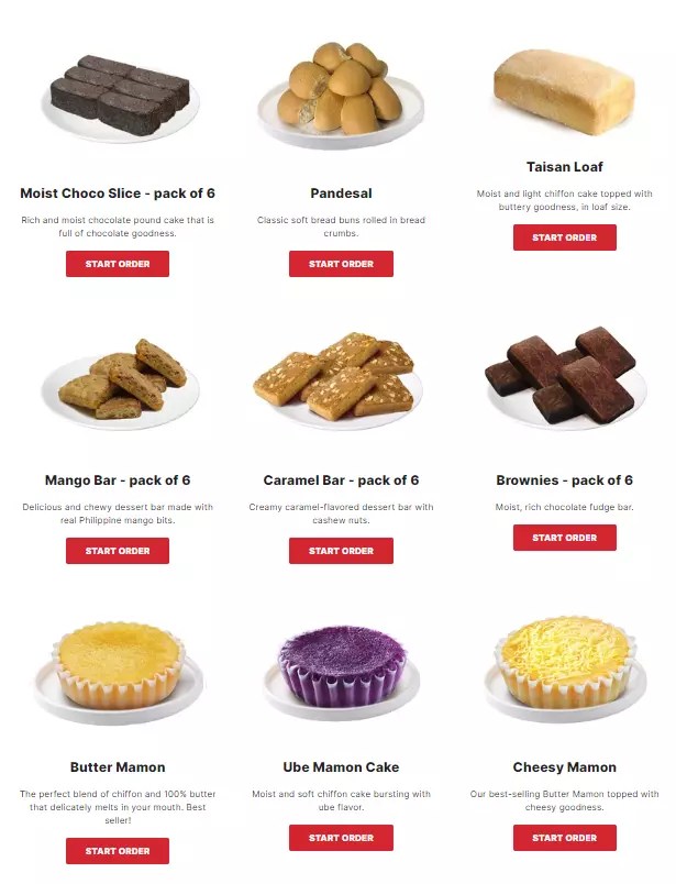 RED RIBBON Menu With Updated Prices Philippines 2024