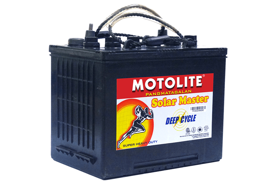 2D / N120 MOTOLITE SOLAR MASTER BATTERY I Sun Master Tires