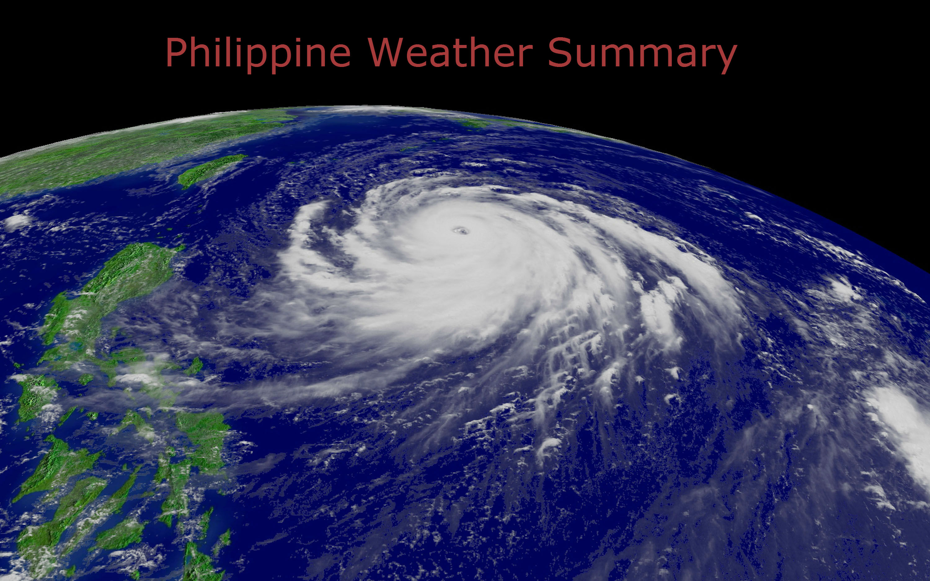 Philippine Weather Summary