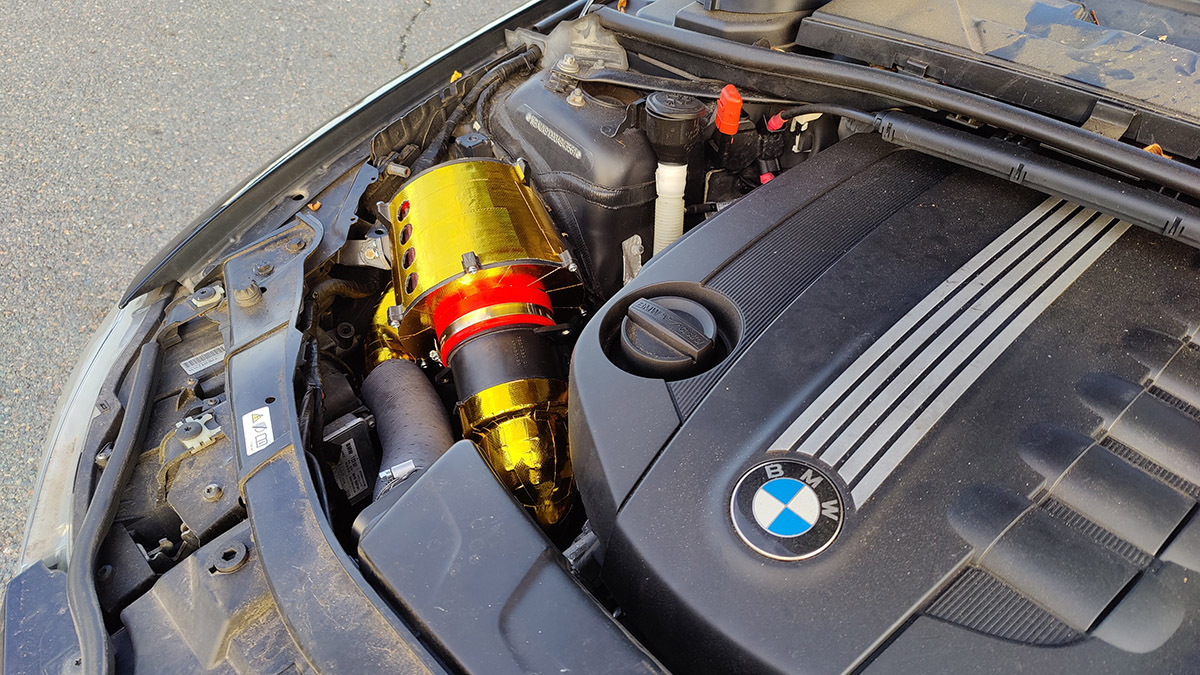 PAB Motorsport Ansaugung 325/330d N57 Cold Air Intake V2 Philip´s