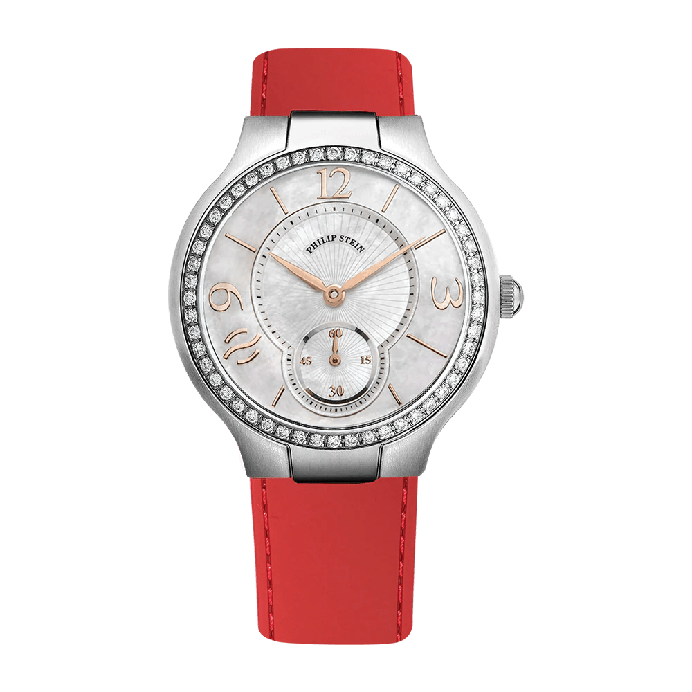 Philip Stein Classic Diamond Round Small Model 41DRGMOPRSTR