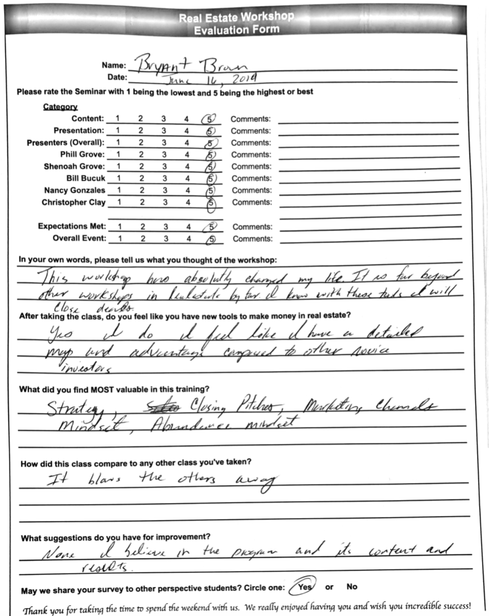 Phill Grove Texas Real Estate Review Bryant Brown Phill