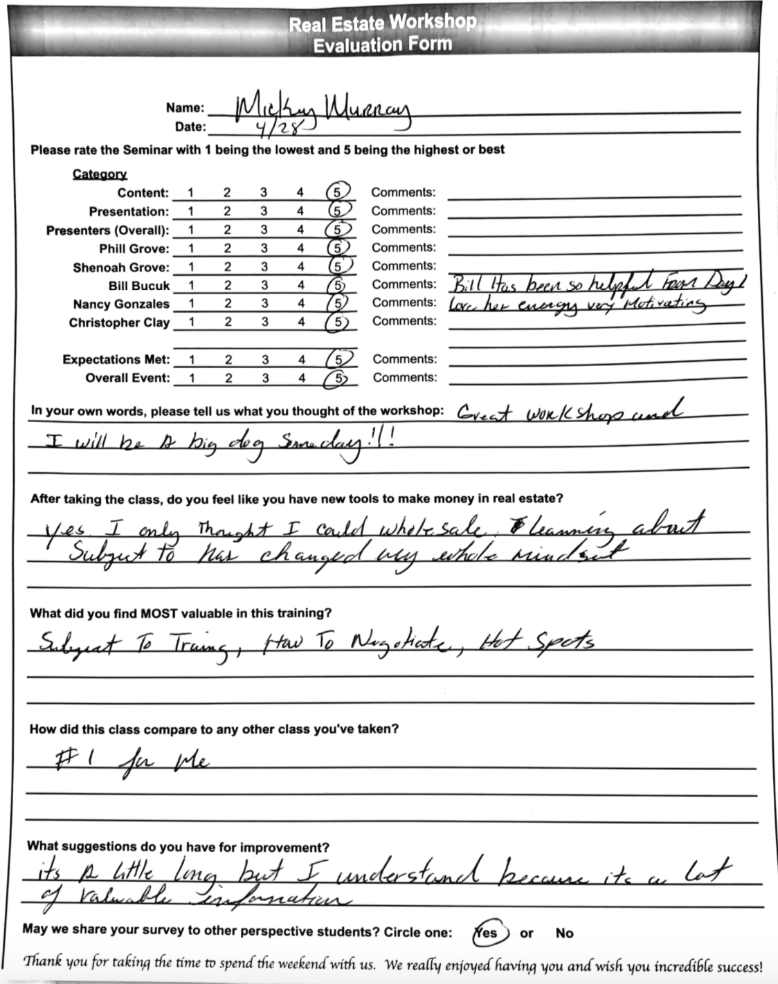 Real Estate Review Mickey Murray Phill Grove Reviews