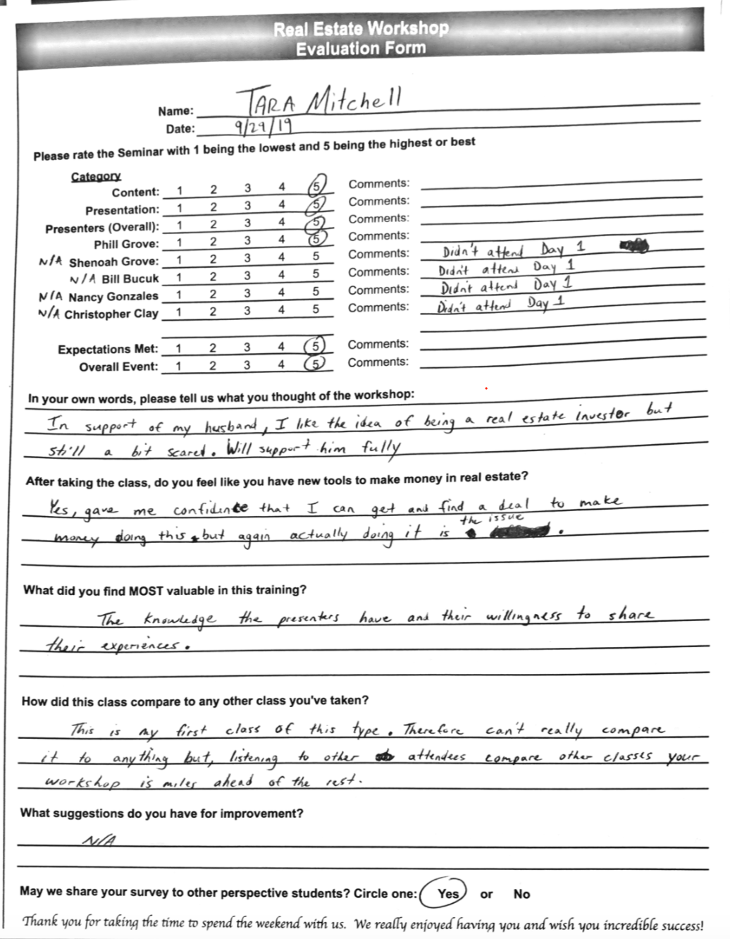 Tara Mitchell’s Review of Texas Real Estate Phill Grove Reviews