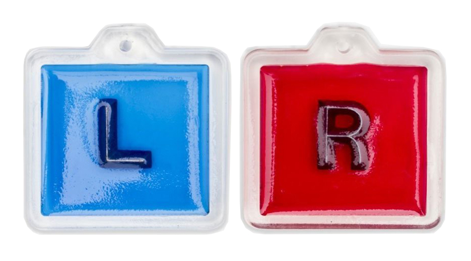 Square L&R XRay Markers Phillips Safety