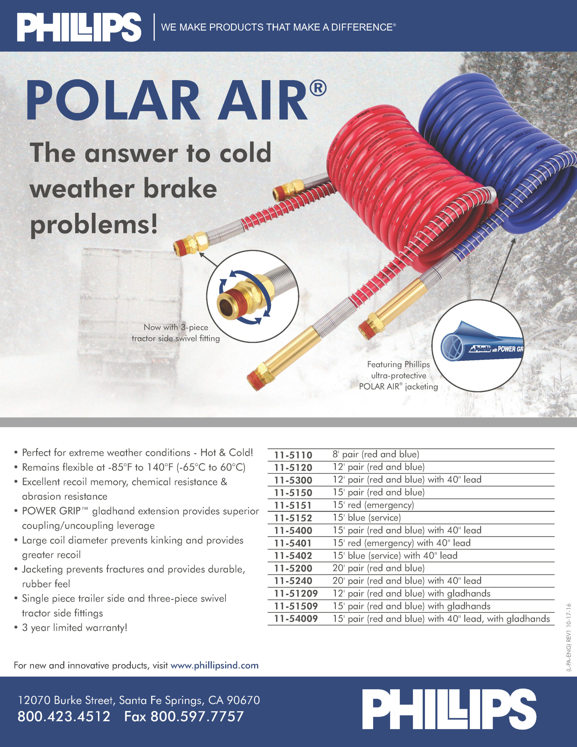 POLAR AIR® - Phillips Ind