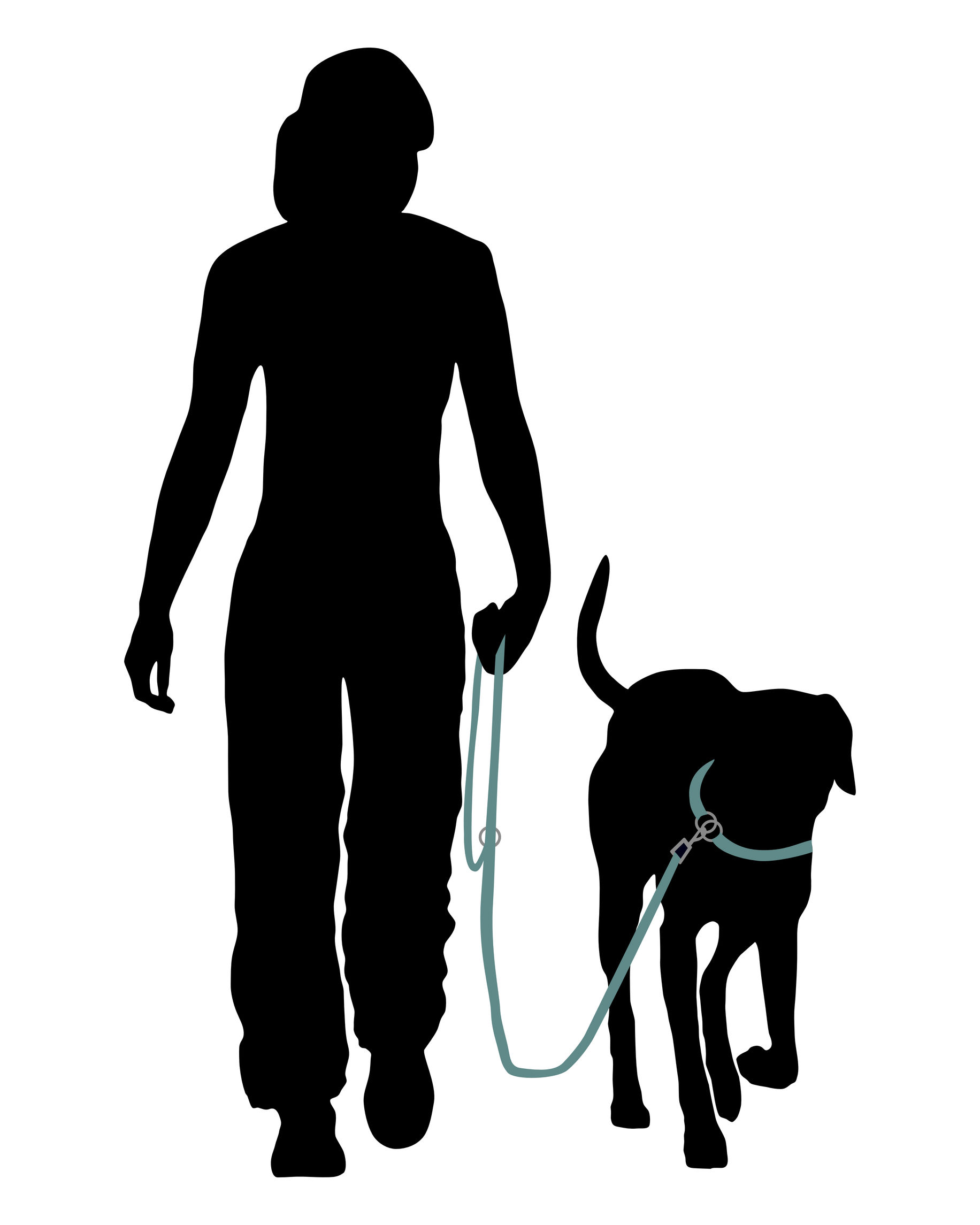 dog trainer logo large Philly Unleashed