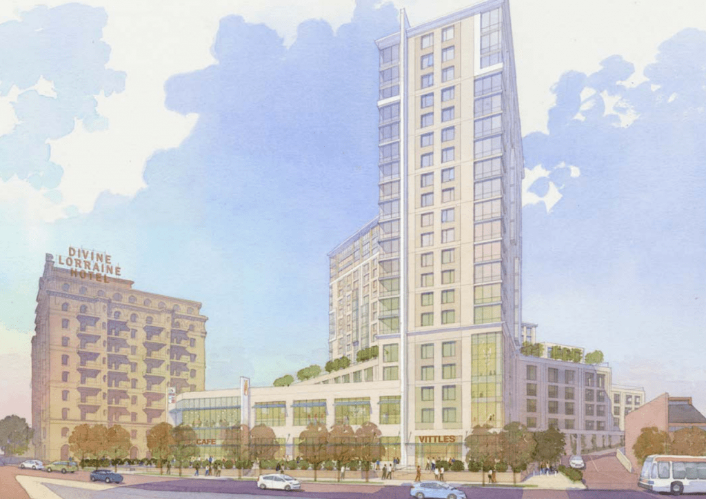 1300 Fairmount Avenue Nears Completion in Poplar, North Philadelphia