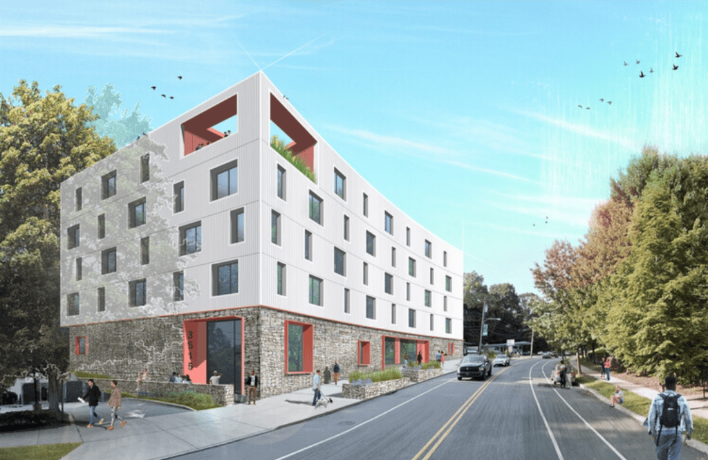 Permits Filed for a 36Unit MixedUse Building at 3515 Midvale Avenue