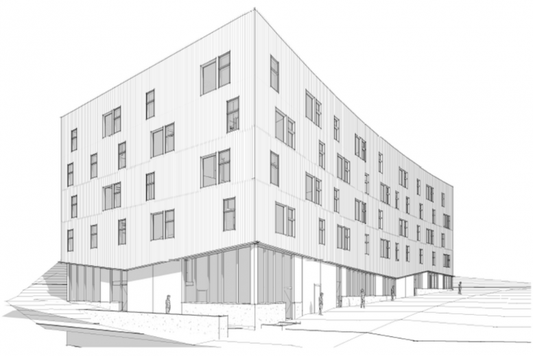 Construction Underway at 3515 Midvale Avenue in East Falls, Northwest