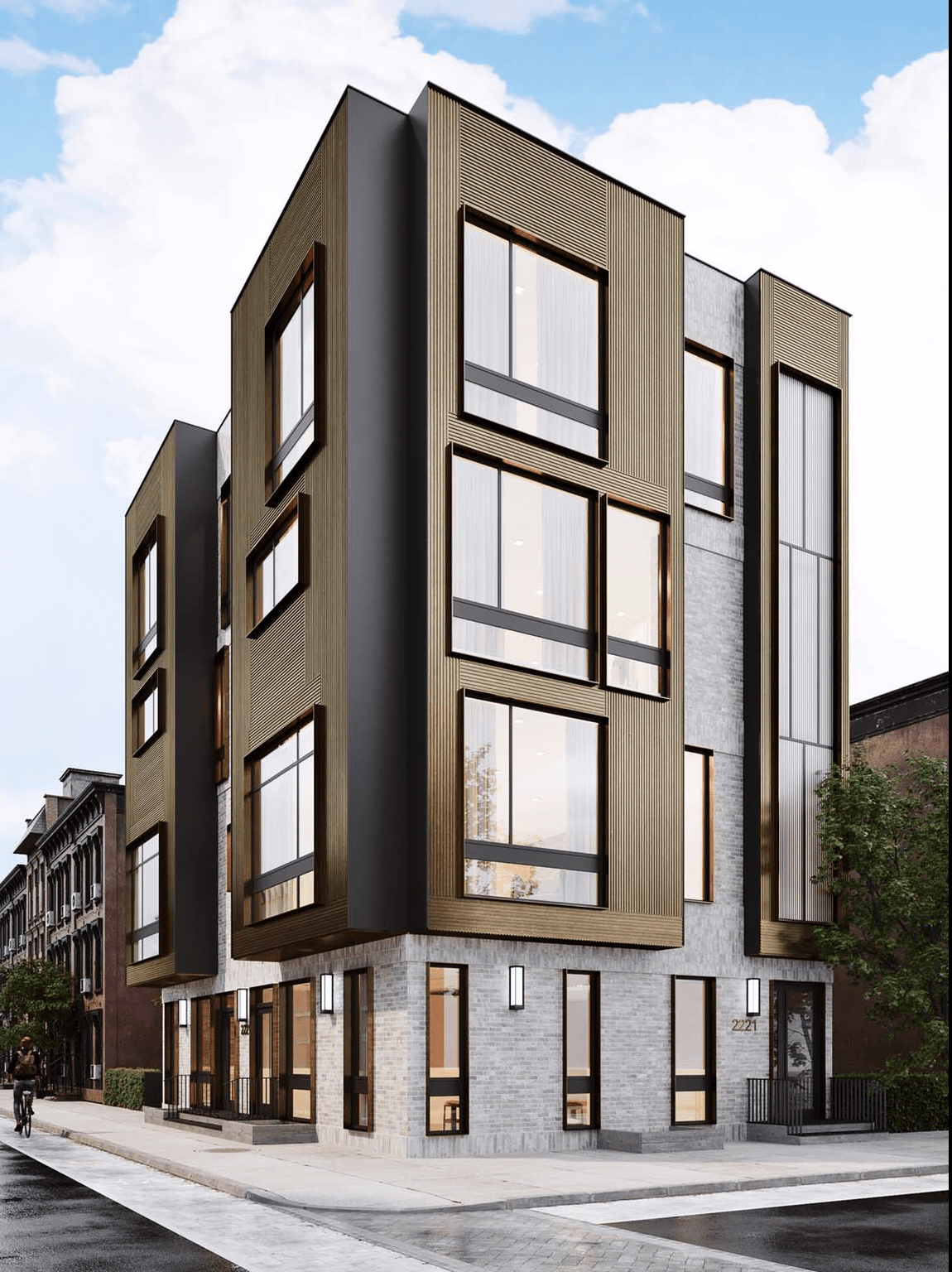 Renderings Released for 2219 Emerald Street in East Kensington, North