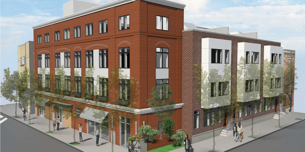 Façade Work Wraps Up at Wharton Flats in Passyunk Square, South