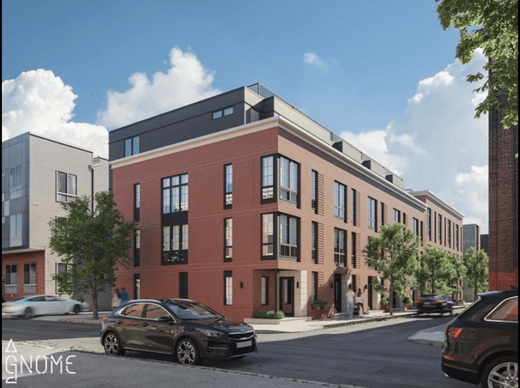 Renderings Revealed for a Development at 200113 Abigail Street in Fishtown