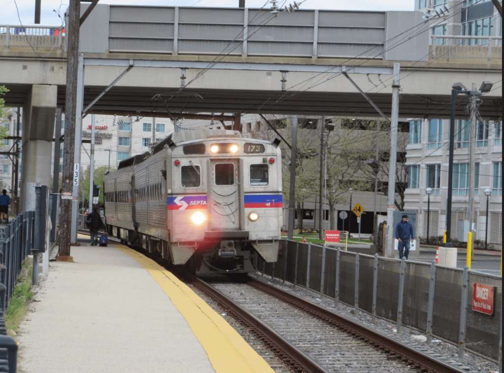 Construction Progresses On New Conshohocken Train Station