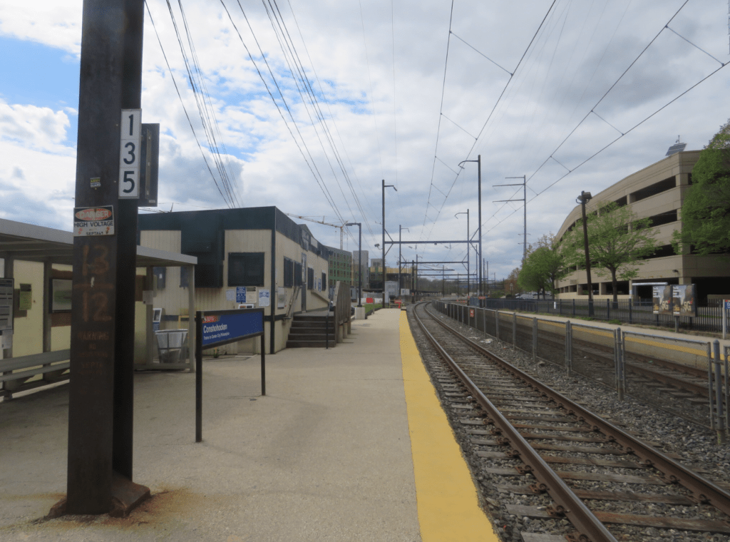 Construction Progresses On New Conshohocken Train Station