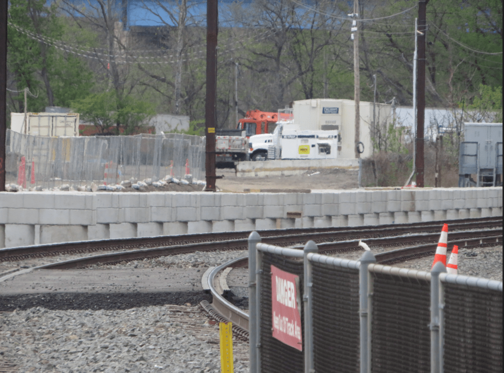 Construction Progresses On New Conshohocken Train Station