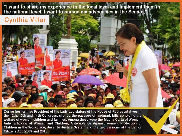 Cynthia Villar Profile, Bios & Photos (Senatorial Candidate 32) PhilNews