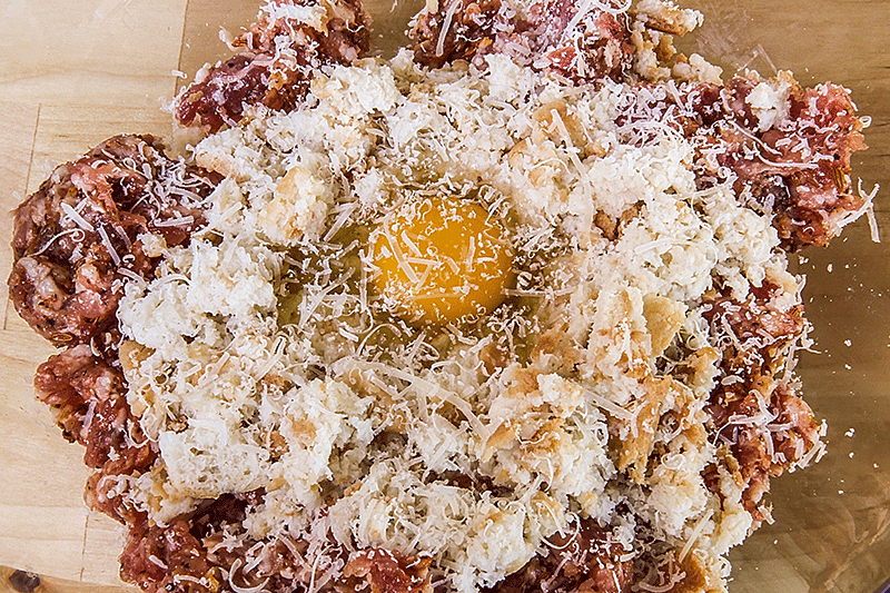 meatballs mixture