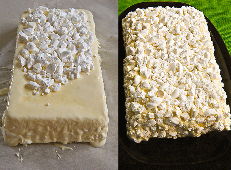 lemon semifreddo