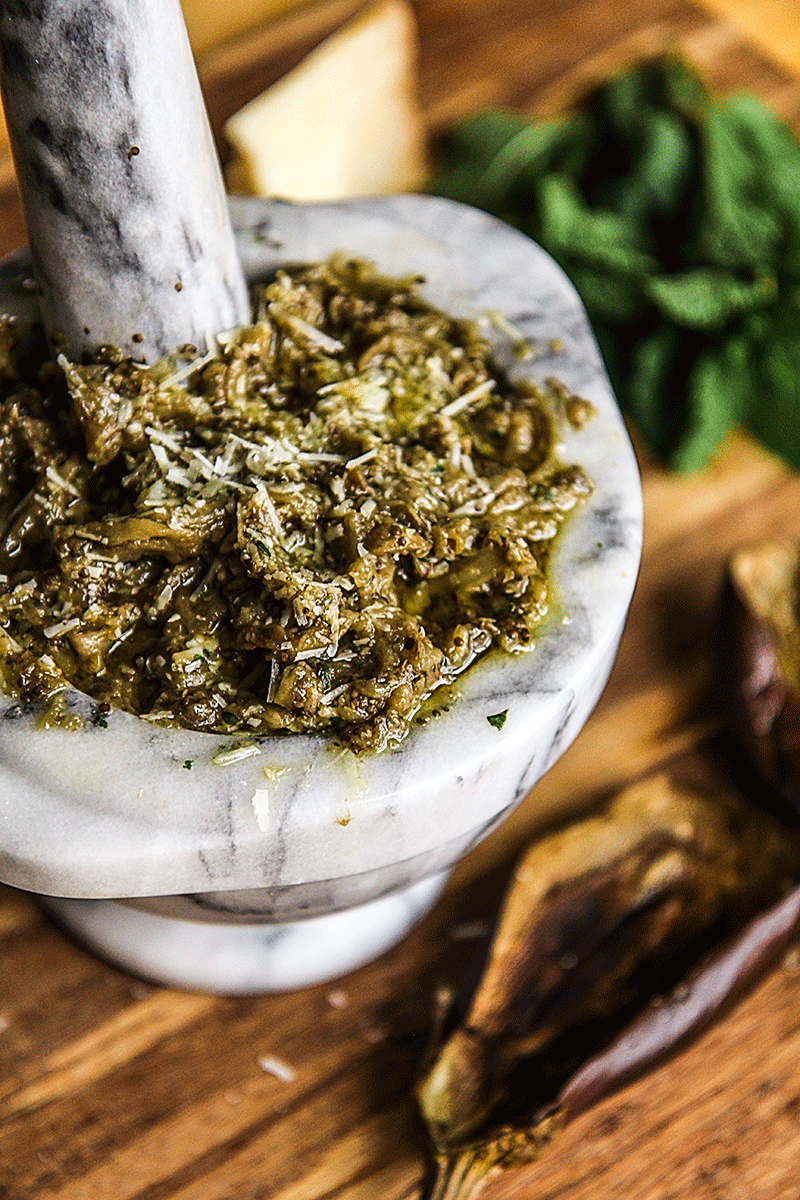 eggplant pesto