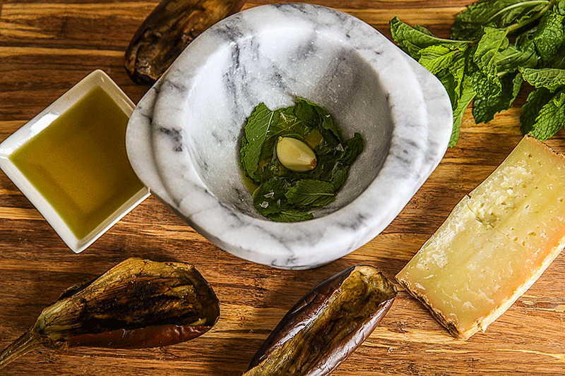 eggplant pesto