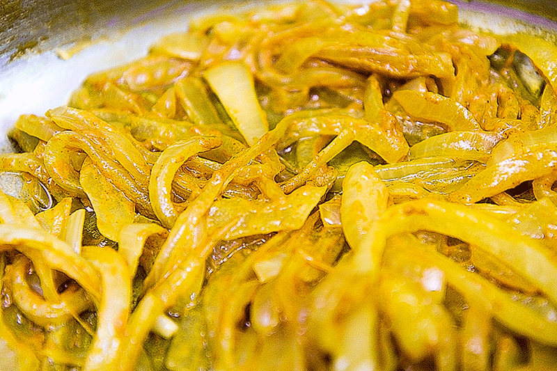 onions turmeric