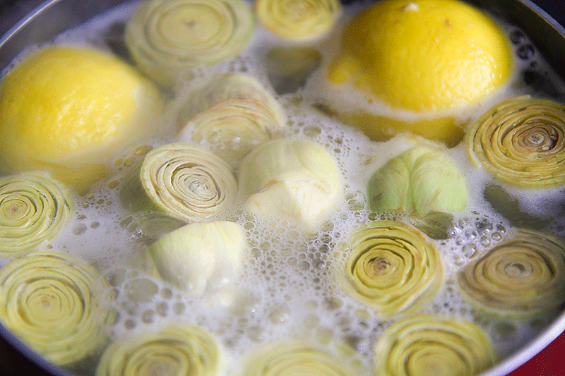 baby artichoke recipe