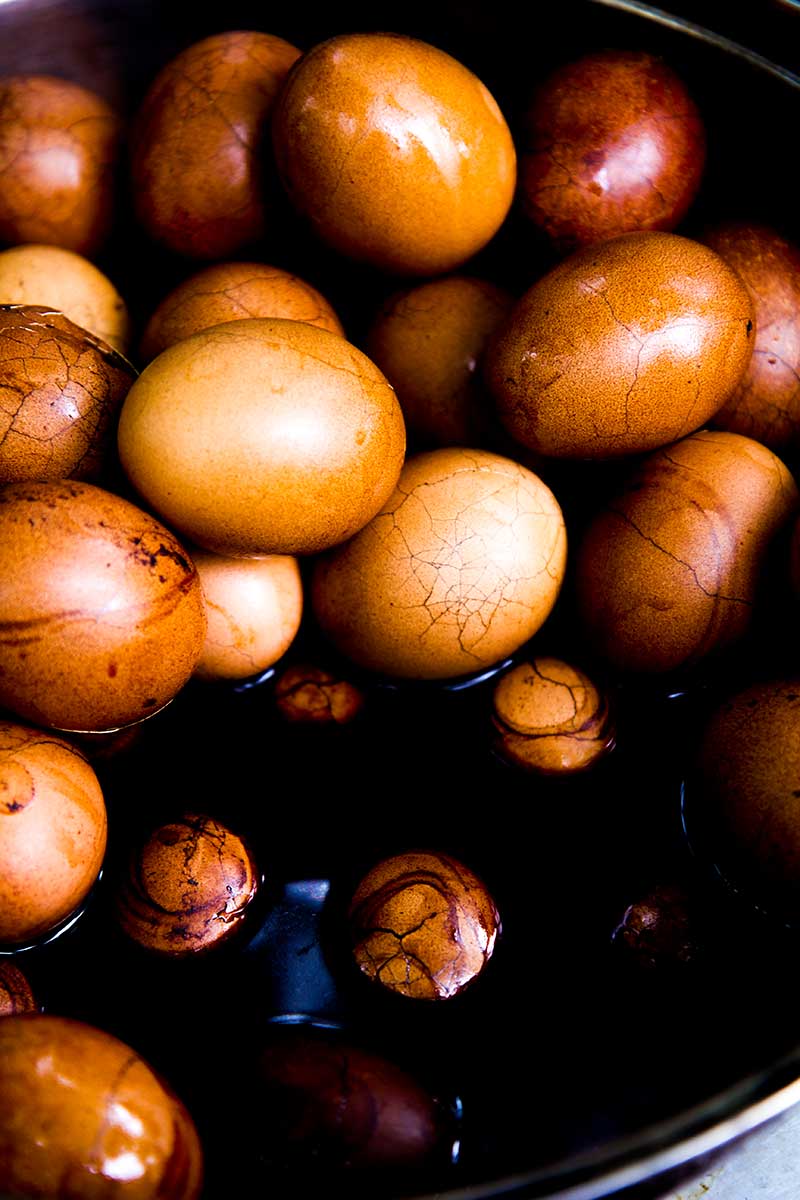soy eggs - food tips - my foodie travel in Beijing , China - Beijing cuisine