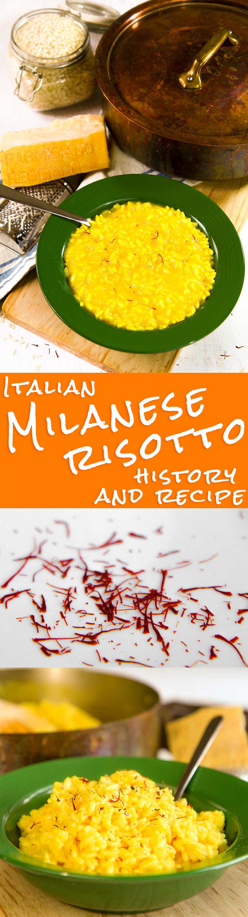 RISOTTO MILANESE recipe and history (Italian saffron rice)