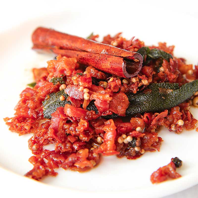 BRAISED WILD BOAR RECIPE with mushroom and red wine