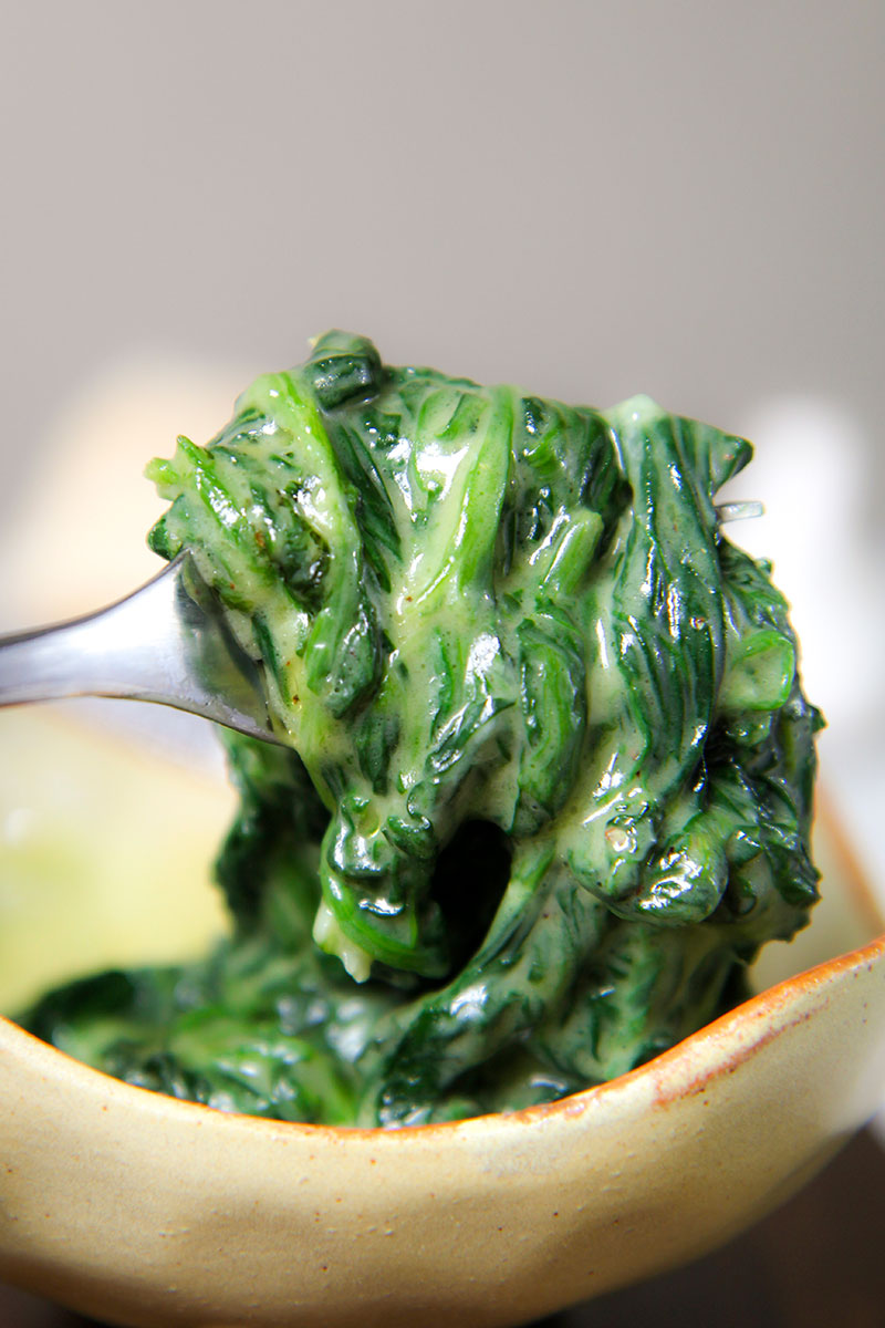 SAUTEED SPINACH AND MOZZARELLA RECIPE