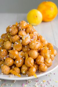 STRUFFOLI - traditional Italian honey balls