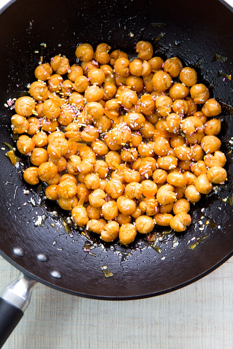 STRUFFOLI - traditional Italian honey balls
