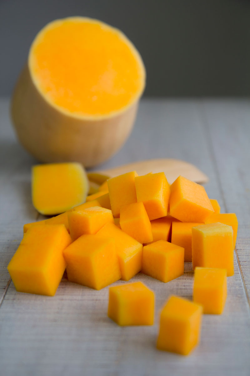 BUTTERNUT SQUASH SOUP with Beluga lentils - vegan and detox recipe