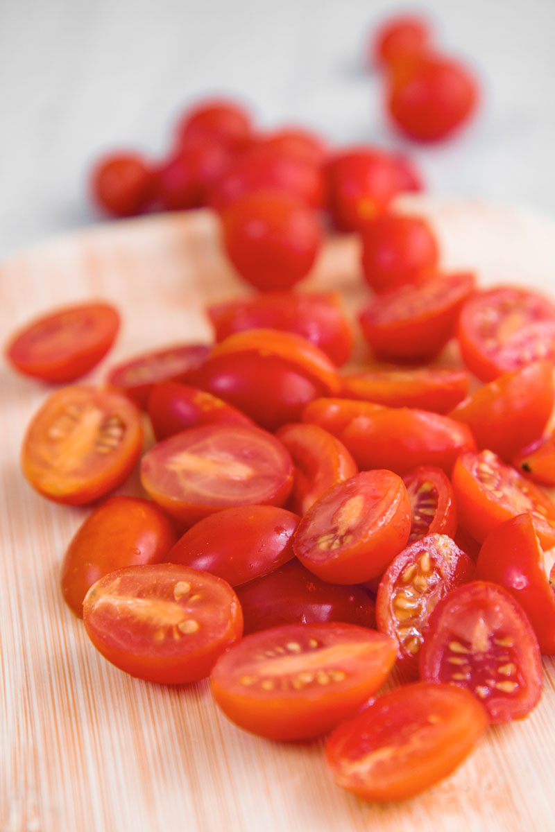 CHARRED OKRA AND TOMATOES STEW with smoked paprika and mint